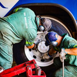 Manutenção preventiva no transporte coletivo: um cuidado que começa antes de cada viagem.