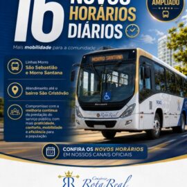 Linhas do Morro São Sebastião e Morro Santana ganham 16 novos horários diários